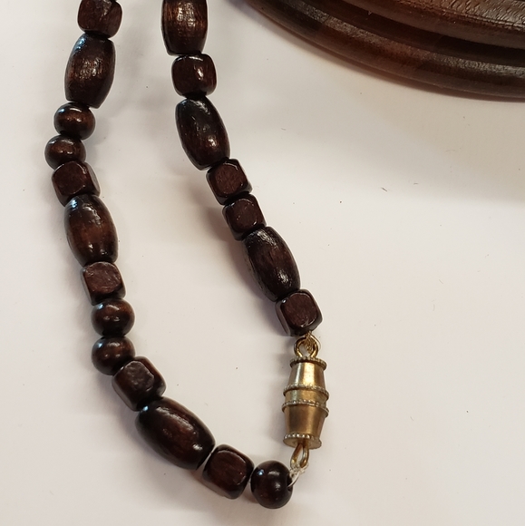 Wood Boho Necklace - Picture 3 of 3